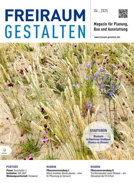 Freiraum Gestalten – Nr 4 2025 Cover