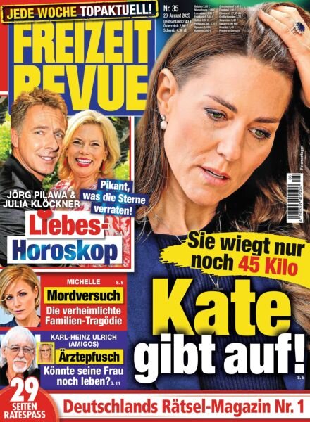 Freizeit Revue – 19 August 2025 Cover