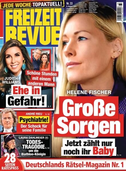 Freizeit Revue – 5 August 2025 Cover