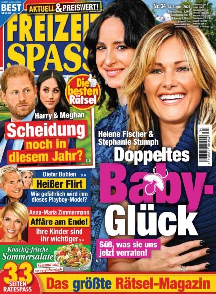 Freizeit Spass – 12 August 2025 Cover