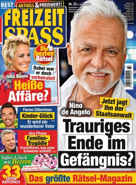 Freizeit Spass – 5 August 2025 Cover