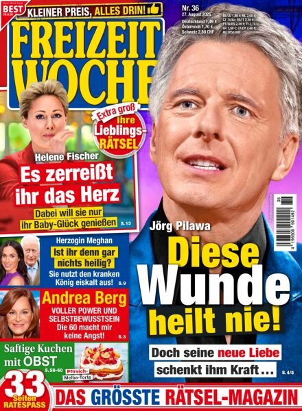 Freizeitwoche – 27 August 2025 Cover