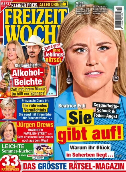 Freizeitwoche – 30 Juli 2025 Cover