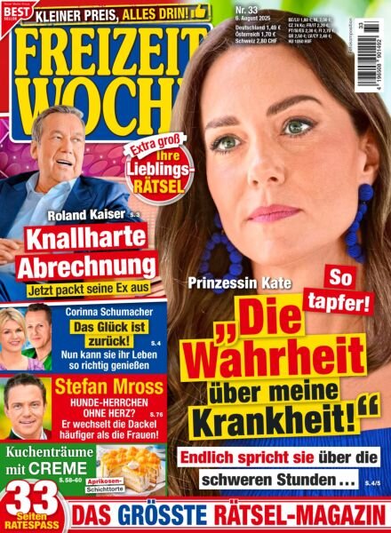 Freizeitwoche – 6 August 2025 Cover
