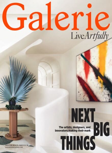 Galerie Magazine – Issue 38 Winter 2024-2025 Cover