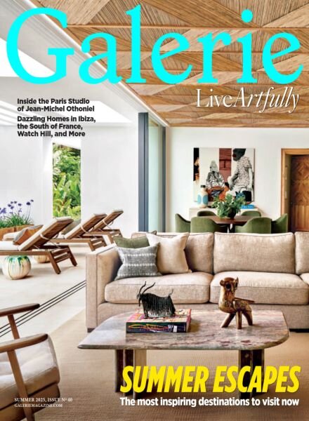 Galerie Magazine – Issue 40 Summer 2025 Cover