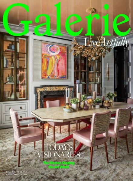 Galerie Magazine – Issue 41 Fall 2025 Cover