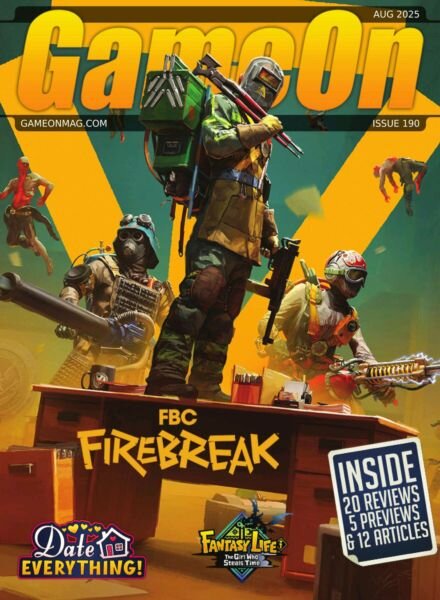 GameOn – August 2025 Cover