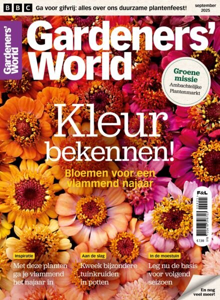 Gardeners’ World Netherlands – September 2025 Cover