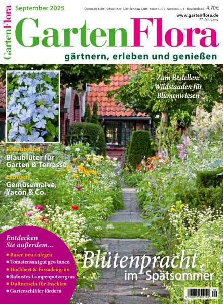 GartenFlora – September 2025 Cover