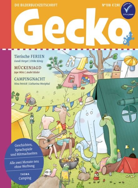 Gecko – Juli-August 2025 Cover