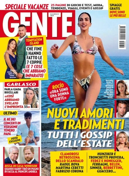 Gente Italia – 15 Agosto 2025 Cover