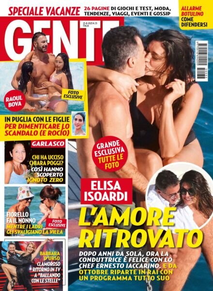 Gente Italia – 23 Agosto 2025 Cover