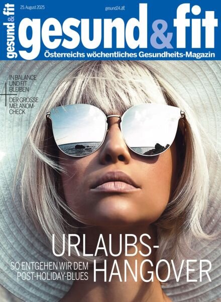 Gesund & Fit – 25 August 2025 Cover