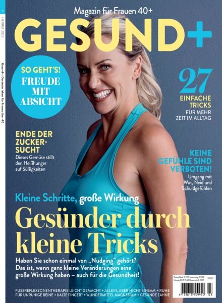 Gesund+ – Herbst 2025 Cover