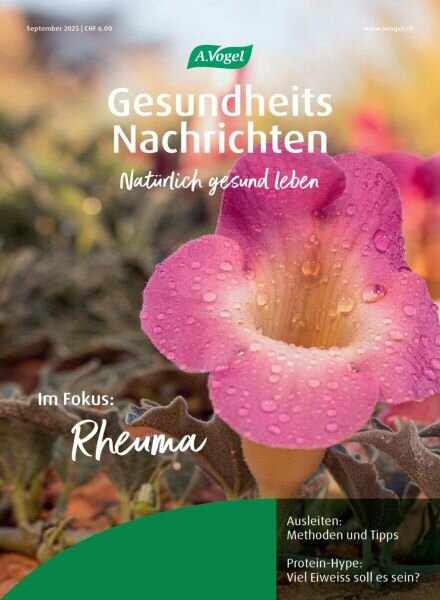 Gesundheits Nachrichten – September 2025 Cover