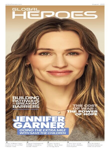 Global Heroes Magazine – August 2025 Cover