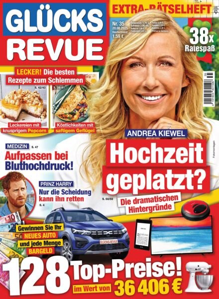 Glucks Revue – 19 August 2025 Cover