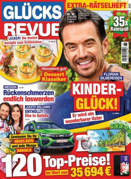 Glucks Revue – 26 August 2025 Cover