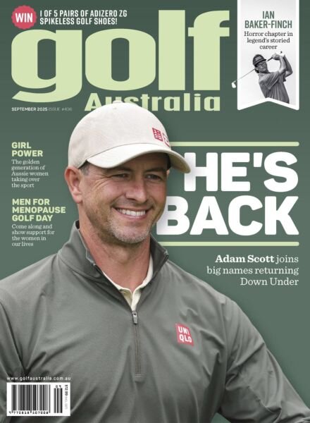 Golf Australia – September 2025 Cover