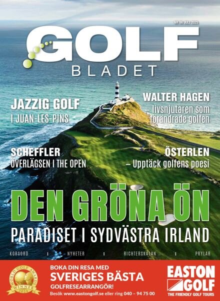 Golfbladet – Juli 2025 Cover