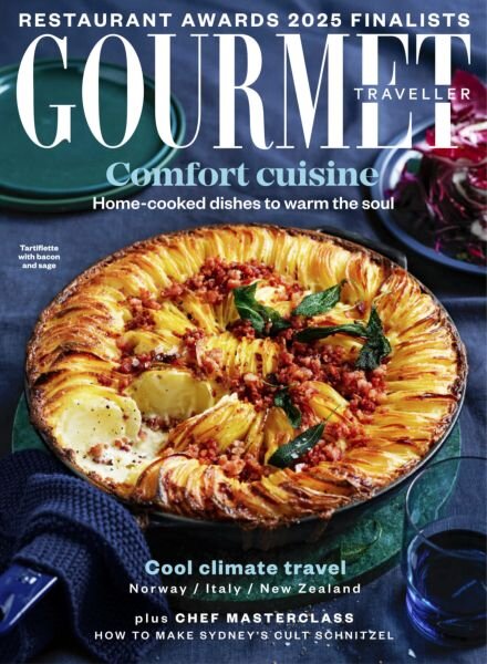 Gourmet Traveller – August 2025 Cover