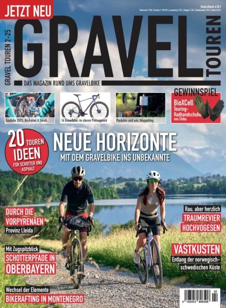 Gravel Touren Magazin – Juli 2025 Cover