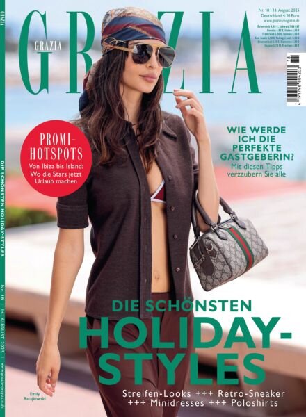 Grazia Germany – 14 August 2025 Cover