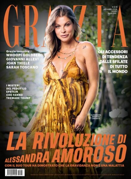 Grazia Italia – 7 Agosto 2025 Cover