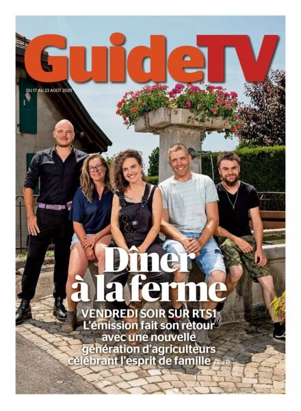 Guide TV – 17 Aout 2025 Cover
