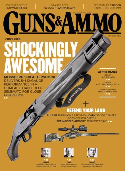 Guns & Ammo – October 2025 Cover