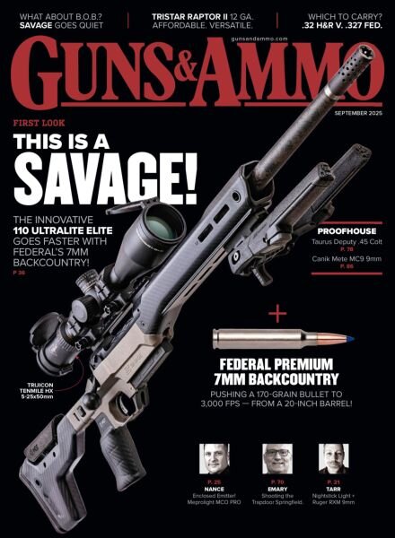 Guns & Ammo – September 2025 Cover