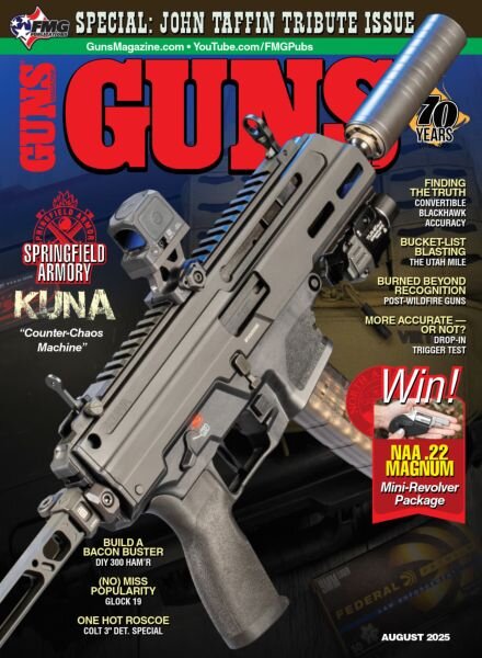 Guns Magazine – August 2025 Cover