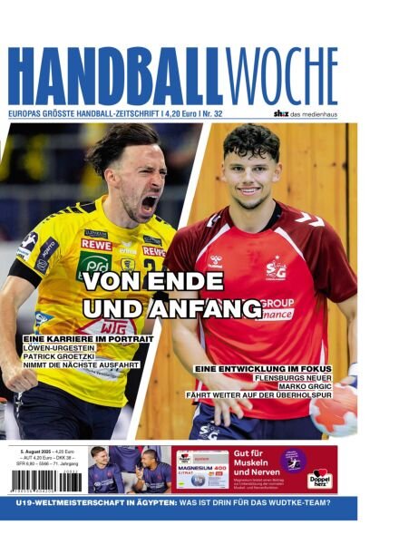 Handballwoche – 5 August 2025 Cover