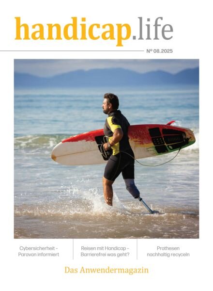 handicap life – August 2025 Cover