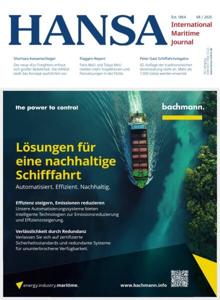 Hansa – August 2025 Cover