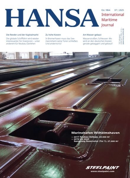 Hansa – Juli 2025 Cover