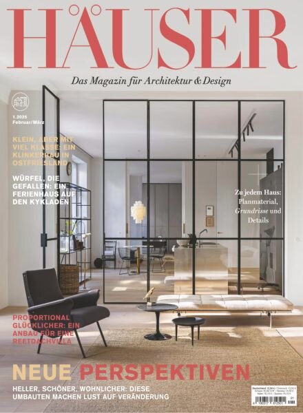 Hauser Magazin – Nr 1 Februar-Marz 2025 Cover