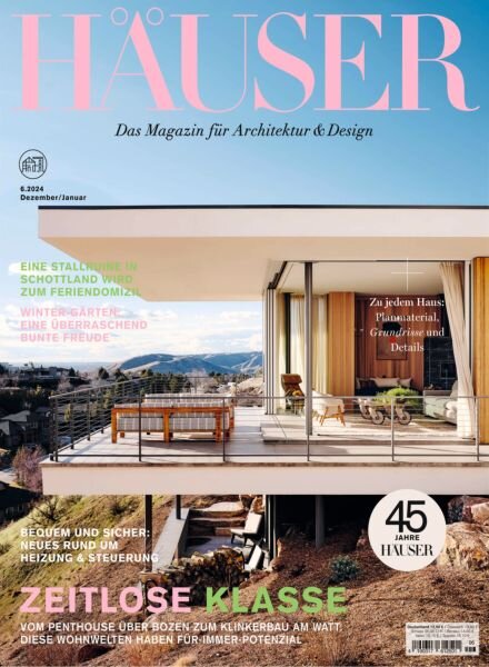 Hauser Magazin – Nr 6 Dezember 2024-Januar 2025 Cover