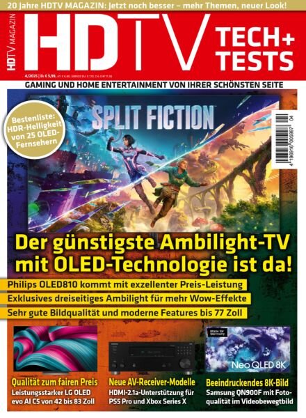 HDTV Magazin – Ausgabe 4 2025 Cover