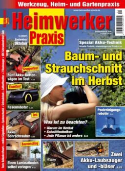 Heimwerker Praxis – September-Oktober 2025