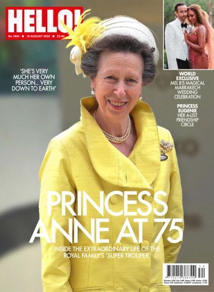 Hello! Magazine UK – 18 August 2025 Cover
