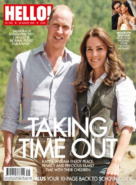 Hello! Magazine UK – 25 August 2025 Cover