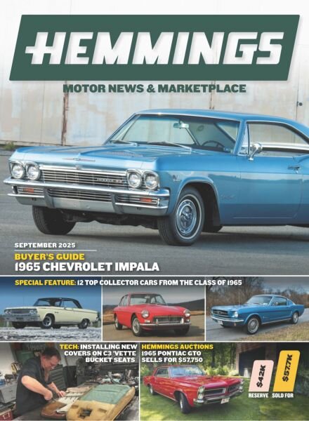 Hemmings Motor News – September 2025 Cover