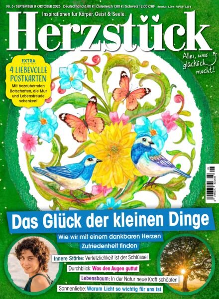 Herzstuck Magazin – September-Oktober 2025 Cover