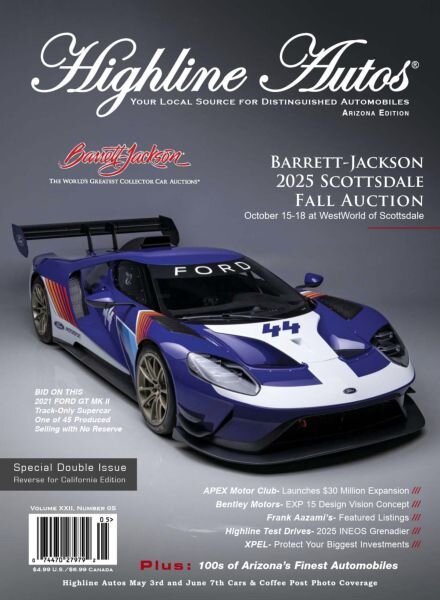 Highline Autos – Volume XXII Number 5 2025 Cover