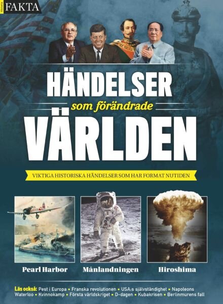 Historie Fakta – Augusti 2025 Cover