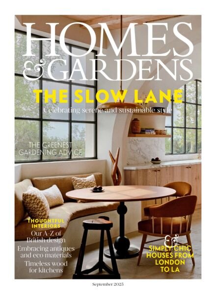 Homes & Gardens UK – September 2025 Cover