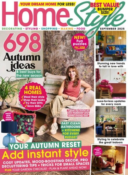 HomeStyle UK – September 2025 Cover