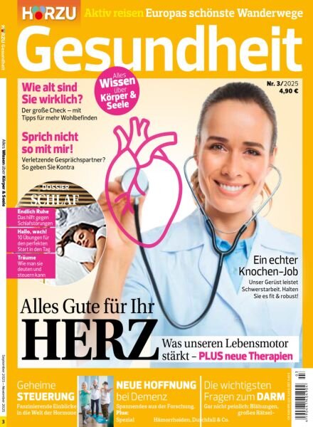 HOrzu Gesundheit – September-November 2025 Cover